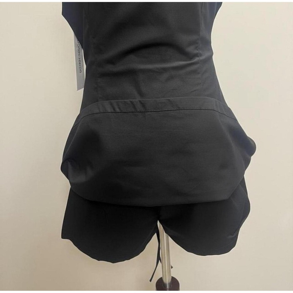 Princess Polly Black Yumiko Neck Mini Dress Romper Sheath Silhouette 8 - Picture 6 of 8